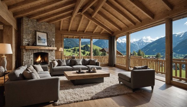 Découvrez les propriétés de luxe à la clusaz : un rêve à portée